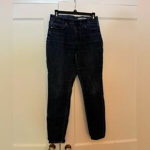 Elastic Waist Jeans from Lands End
